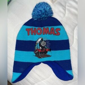 Thomas the Train Engine Striped Older Style Beanie